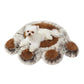 Paw-Shaped Plush Pet Bed - Cozy, Cute & Washer-Dryer Safe