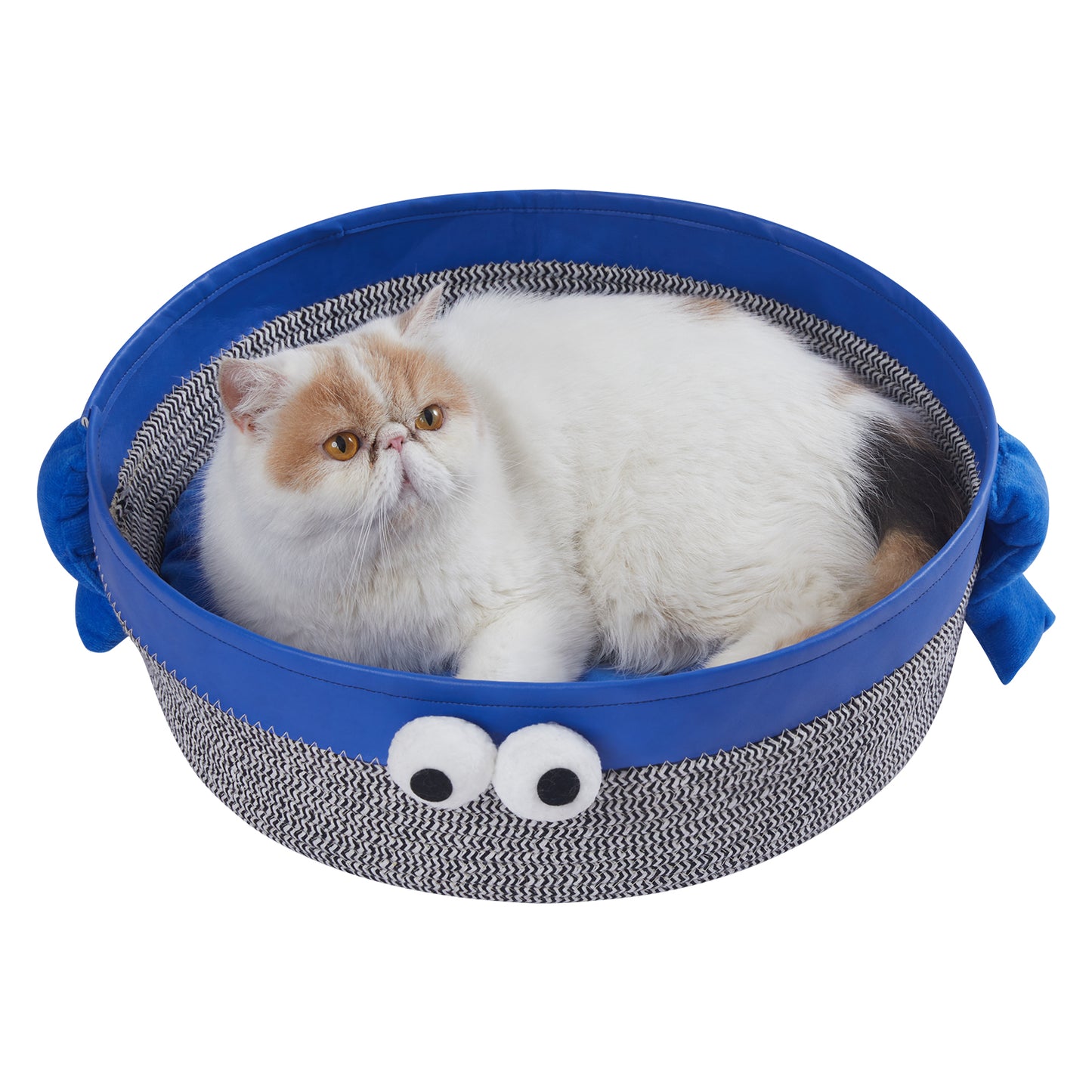 CoolBreeze Eco Cat Bed - Stylish, Breathable & Portable