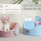 Round Cozy Pet Haven Bed - Comfortable & Snug