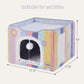 Foldable Cat Cube House - with Scratch Pad & Ball Toy