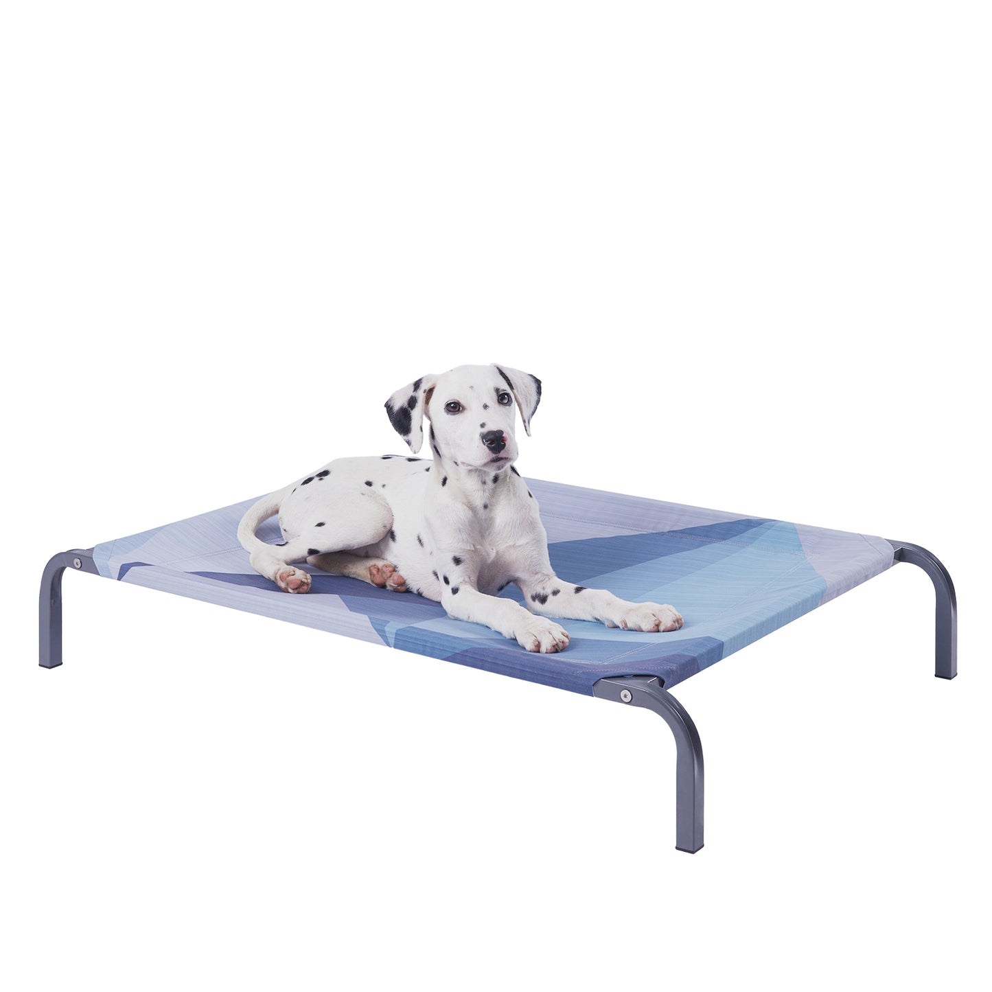 Elevated Cooling Dog Bed - Durable & Breathable for All Sizes, Indoor/Outdoor