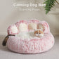 Bear Paw Cozy Pet Bed - Upgraded Soothing Design for Dogs & Cats