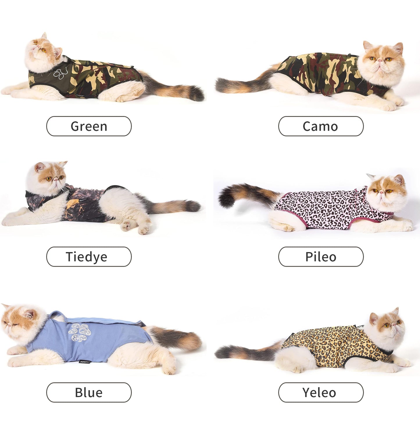 Premium Cat Recovery Suit - Abdominal Wound & Surgery Bodysuit