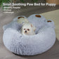 Cozy Paw-Shape Dog Bed - Plush, Calming & Versatile