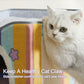 Foldable Cat Cube House - with Scratch Pad & Ball Toy