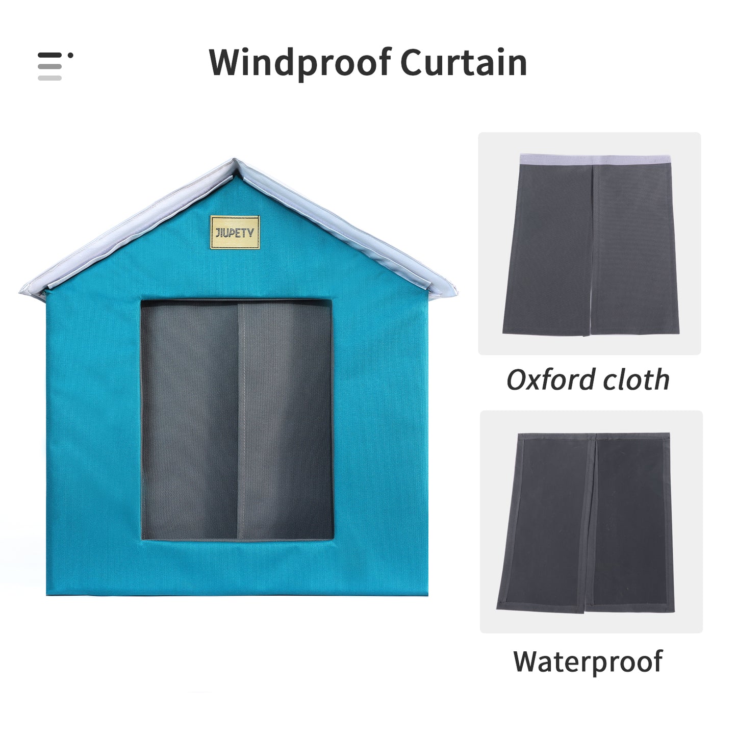 Waterproof Outdoor Pet House - All-Weather Shelter for Cats & Dogs