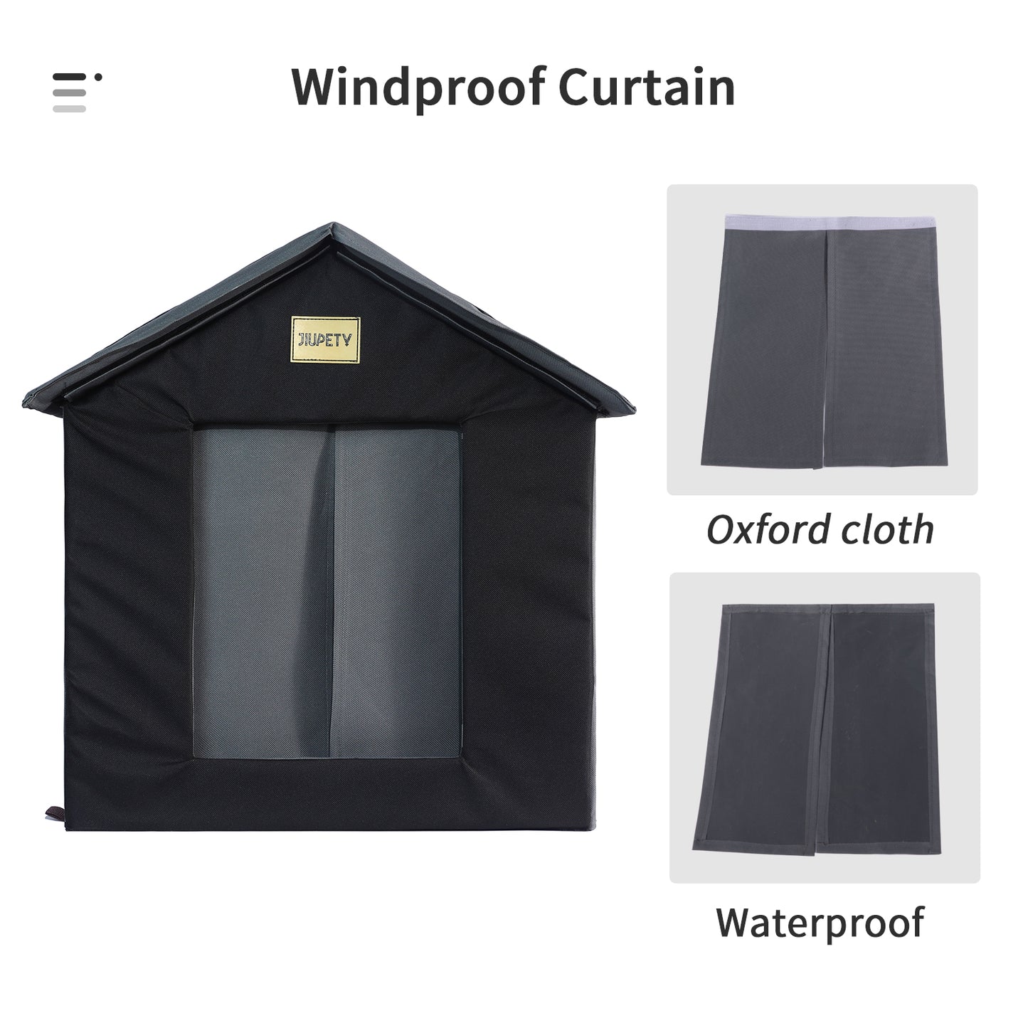 Waterproof Outdoor Pet House - All-Weather Shelter for Cats & Dogs