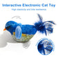 Automatic Chirping Bird Cat Toy - Interactive with Melody & Feather Tail