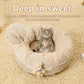 Teddy Donut Bed - Cozy for Indoor Cats & Small Dogs