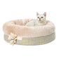 Teddy Donut Bed - Cozy for Indoor Cats & Small Dogs