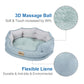 Premium Round Pet Bed - Washable & Cozy for Cats and Dogs