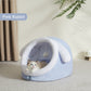 Cute Crystal Velvet Cat Igloo - Cozy Indoor Bed for Cats