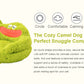 Green Mouth Cozy Pet Donut Bed - Calming Plush for Dogs & Cats