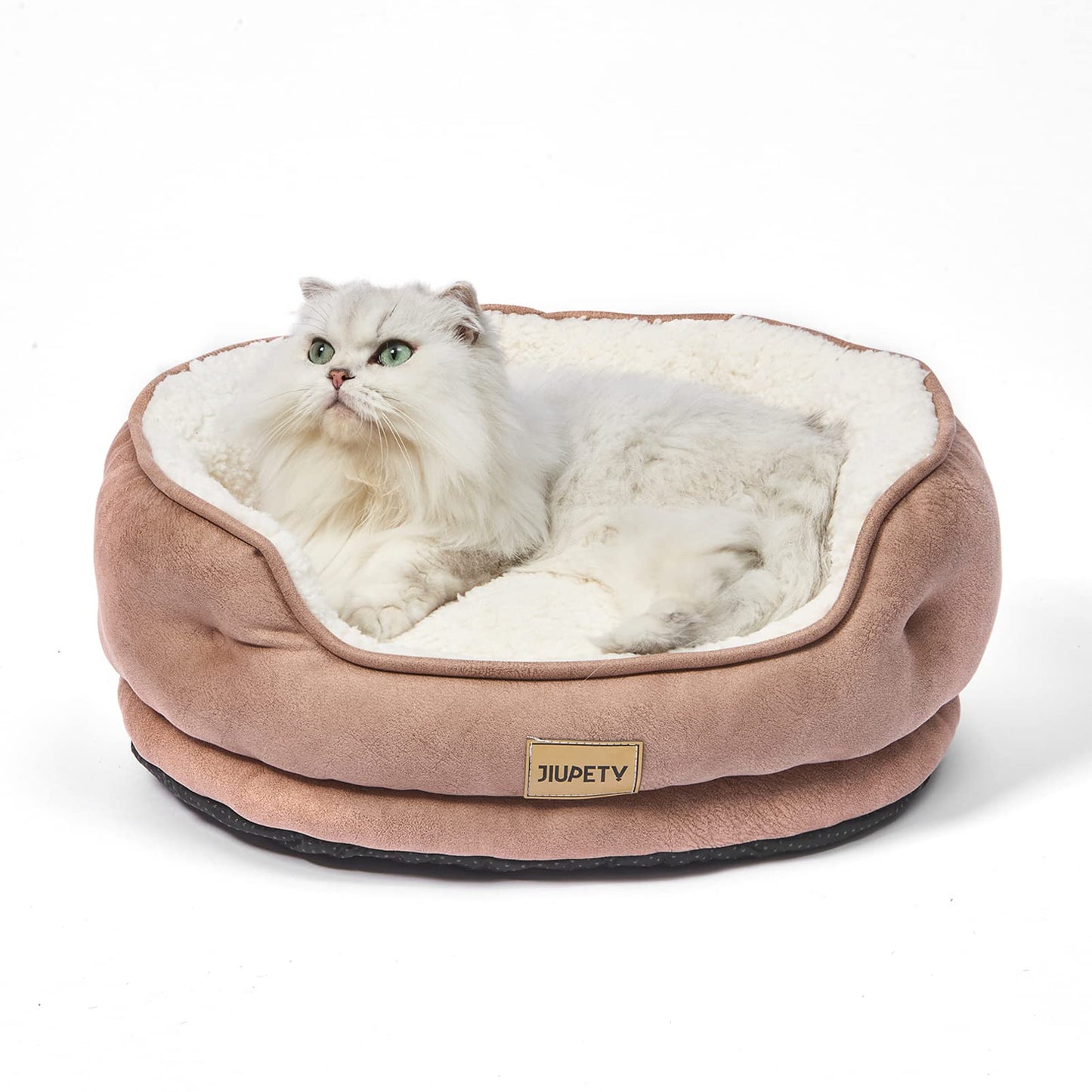 Premium Round Pet Bed - Washable & Cozy for Cats and Dogs