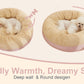 Washable Cozy Pet Donut Bed - Anti-Slip Comfort