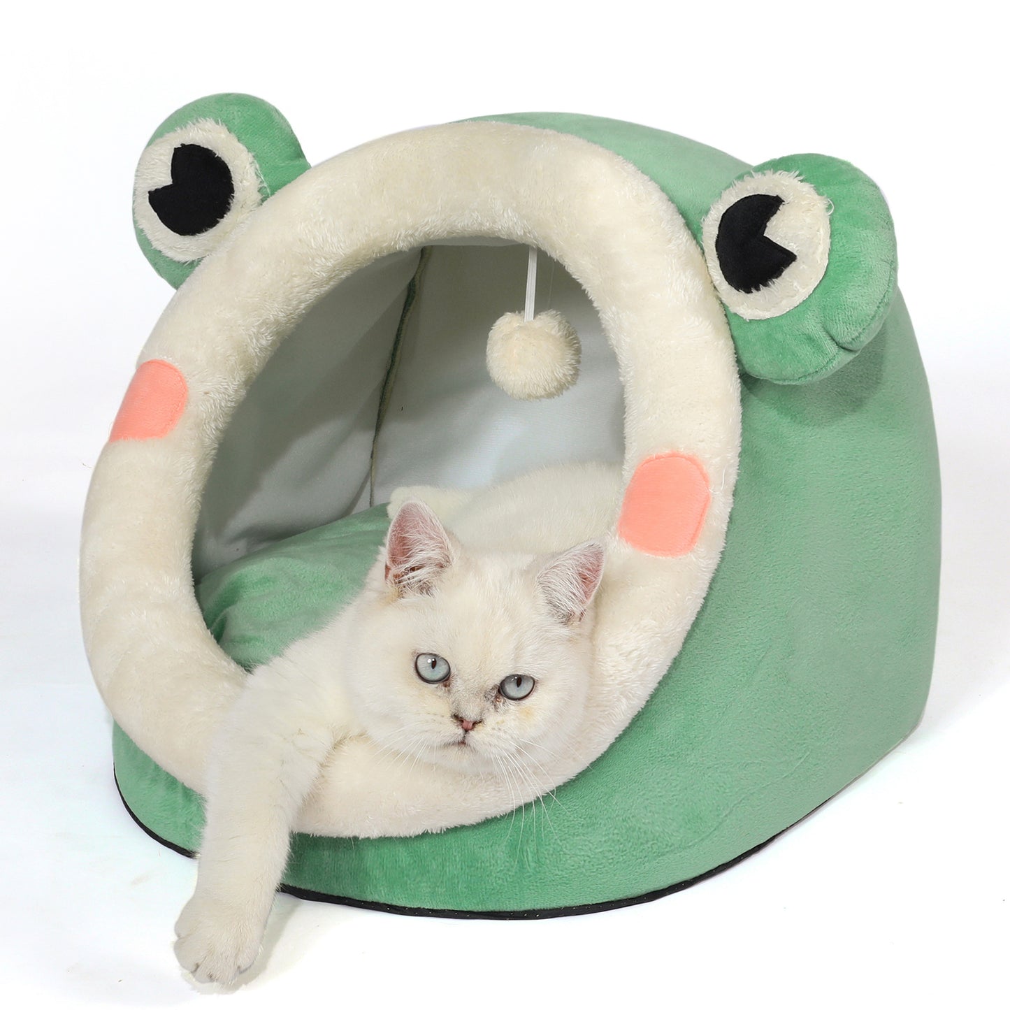 Cozy Cartoon Igloo Bed - Lovely Indoor Haven for Cats & Puppies