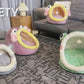 Cozy Cartoon Igloo Bed - Lovely Indoor Haven for Cats & Puppies