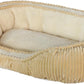 Oval Bed for Cats and Pocket Puppy | Small Size L24”X W16”| Out of the Box | Integrated Design | Cozy and Comfy | 100% Full of PP Cotton