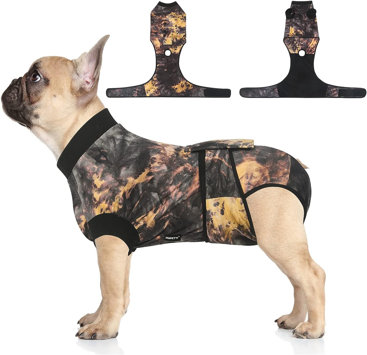 Adjustable Dog Recovery Bodysuit Anti Licking Post Surgery Suit