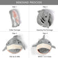 Cute Soft Cat Bed, Indoor Shark-Shaped Warm Cat Cave with Removable Washable Pillow for Cat, Gray, M.