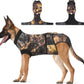 Dog Recovery Suit Adjustable, Dog Bodysuit for Abdominal Wound after Surgery, Substitute E-Collar, M Size, Anti-Licking Surgical Dog Onesies, Camo.